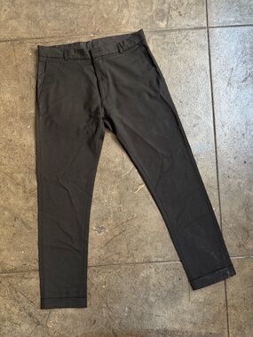 J Lindeberg Black Skinny Pants